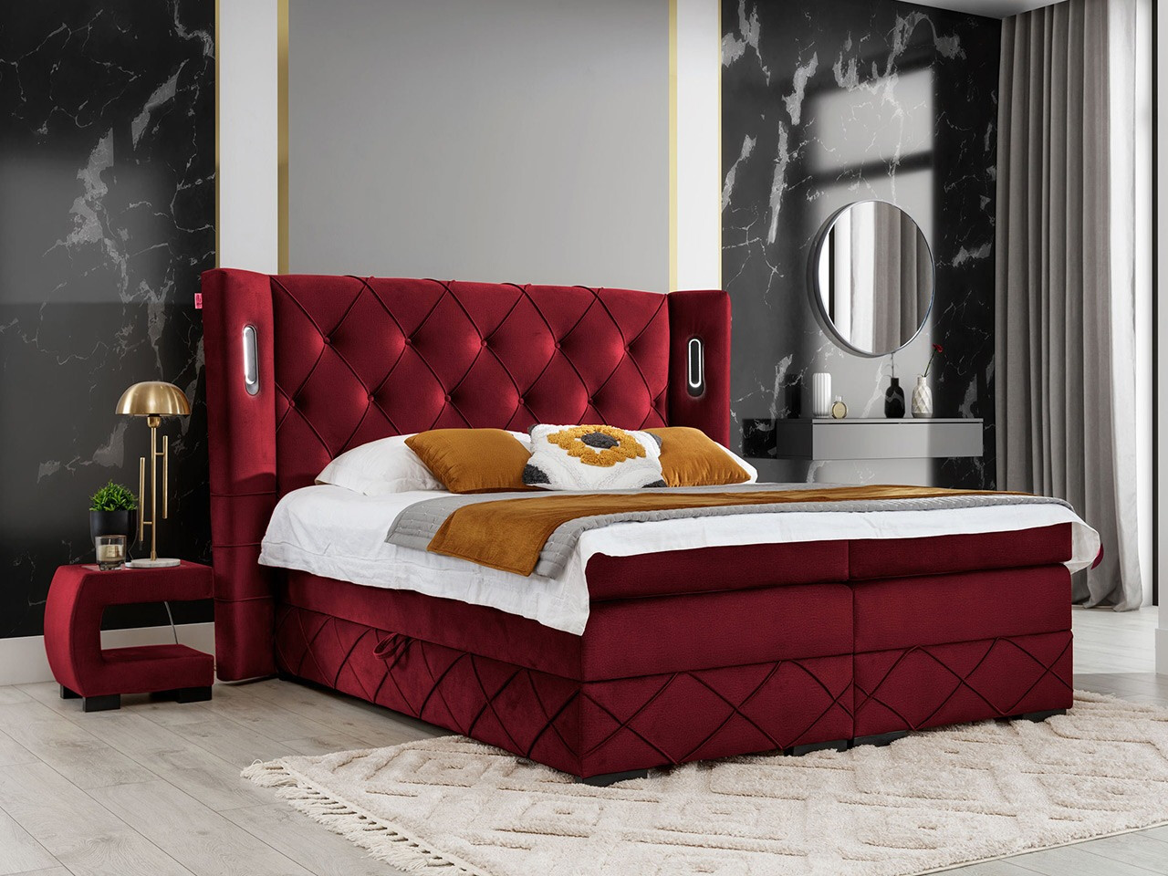 Letto continentale Historia (Kameleon 59)