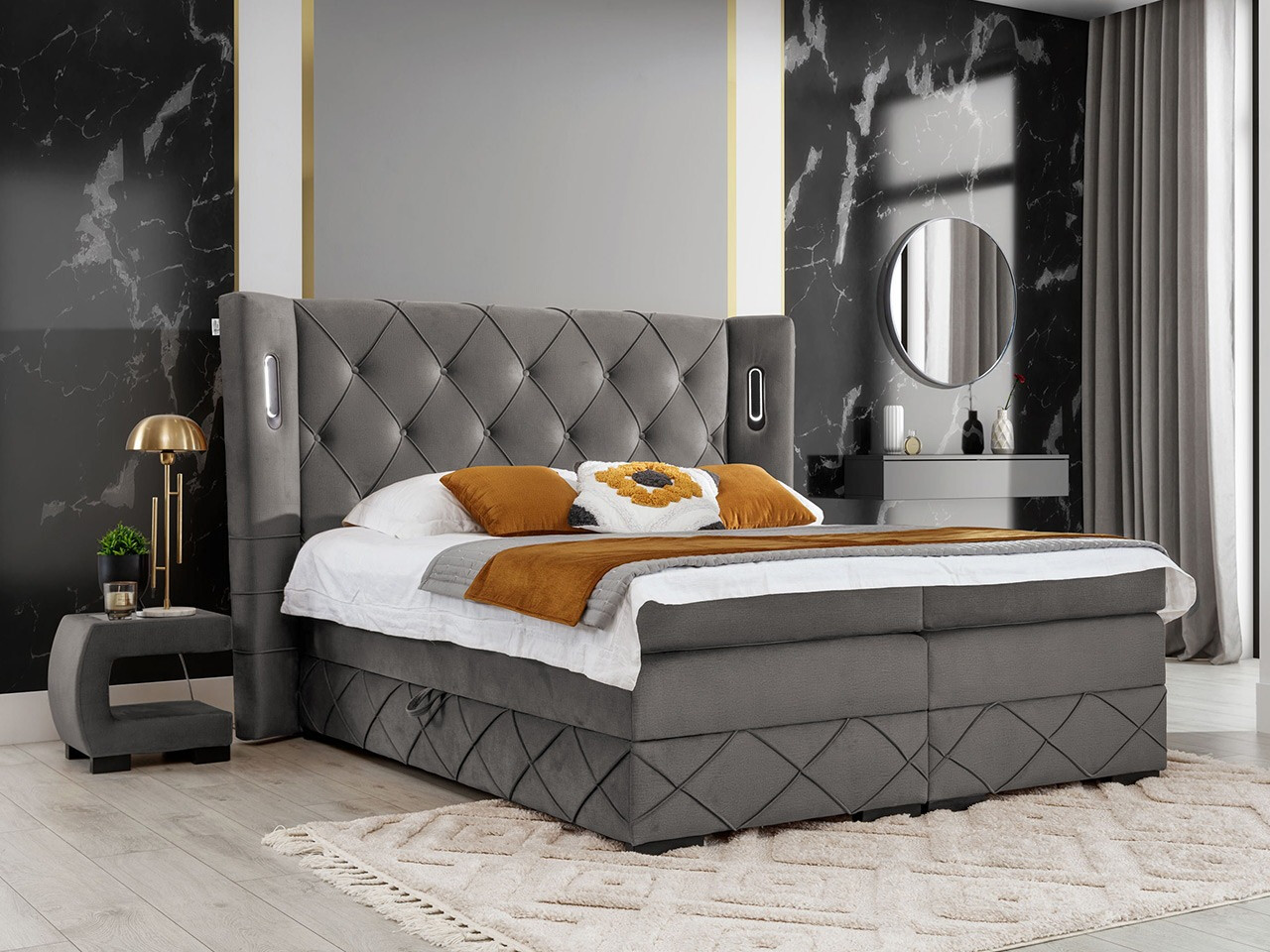 Letto continentale Historia (Kameleon 92)