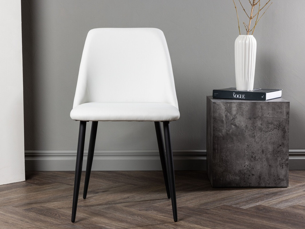 Sedia Dallas 3886 (Bianco + Nero)