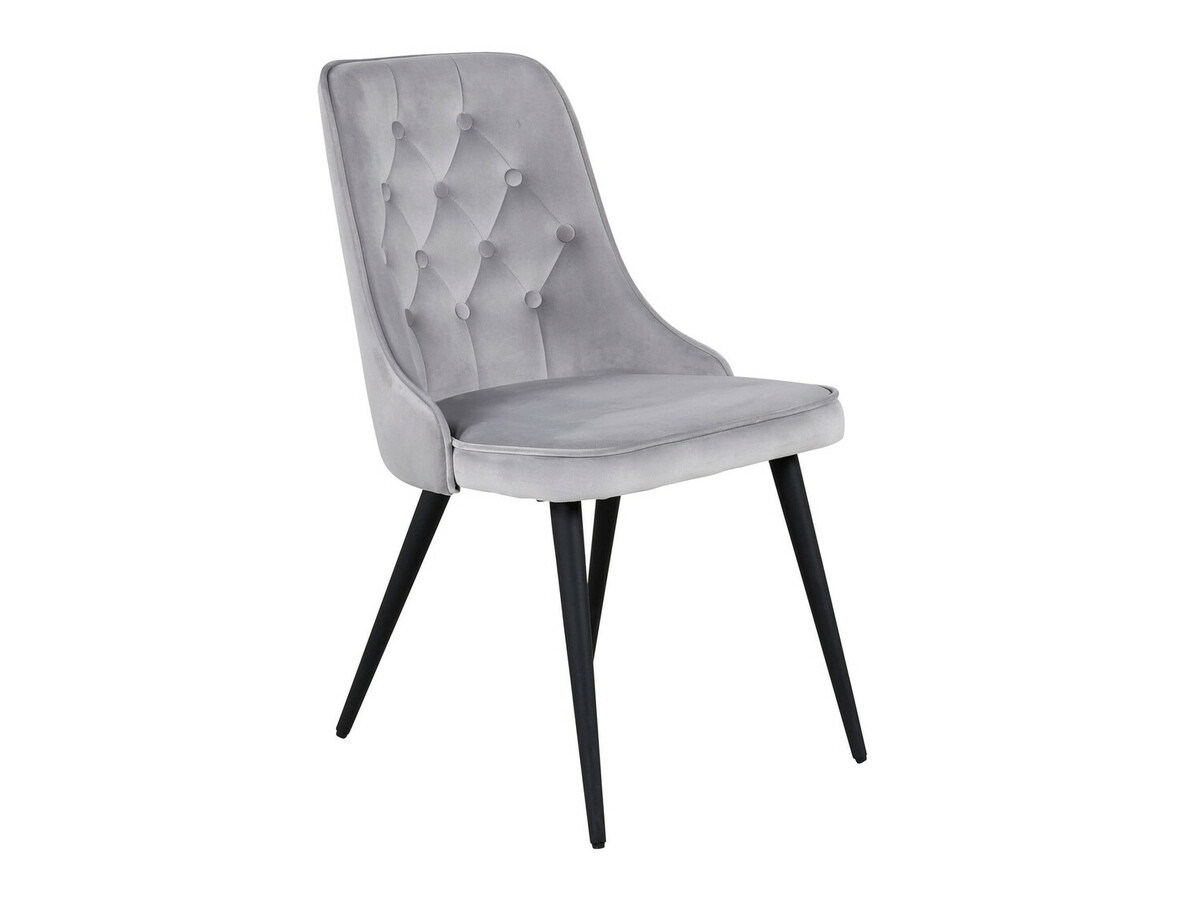 Set sala da pranzo Dallas 1535 (Grigio chiaro + Nero)