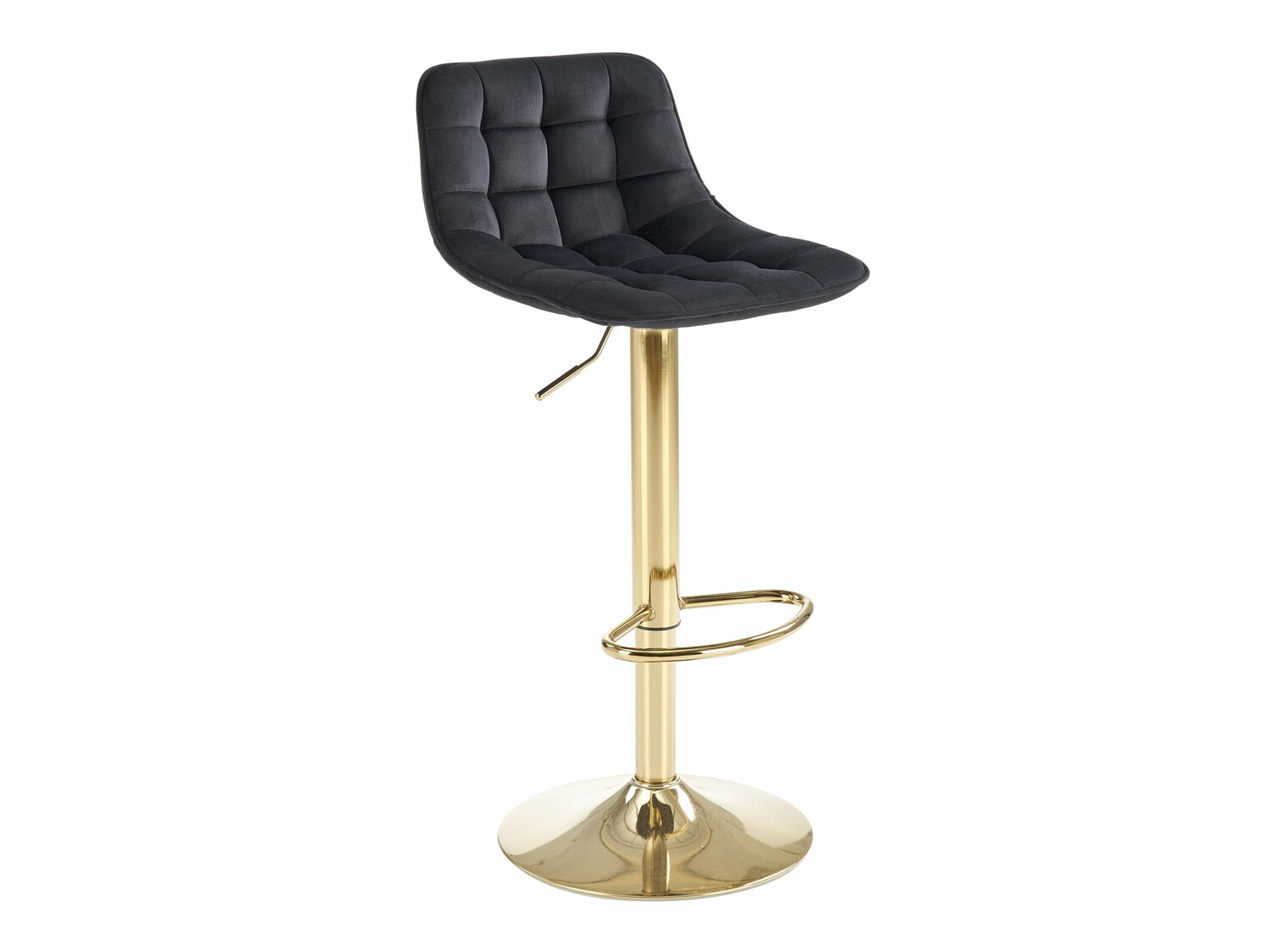 Sgabello da bar Houston 1441 (Nero + D'oro)