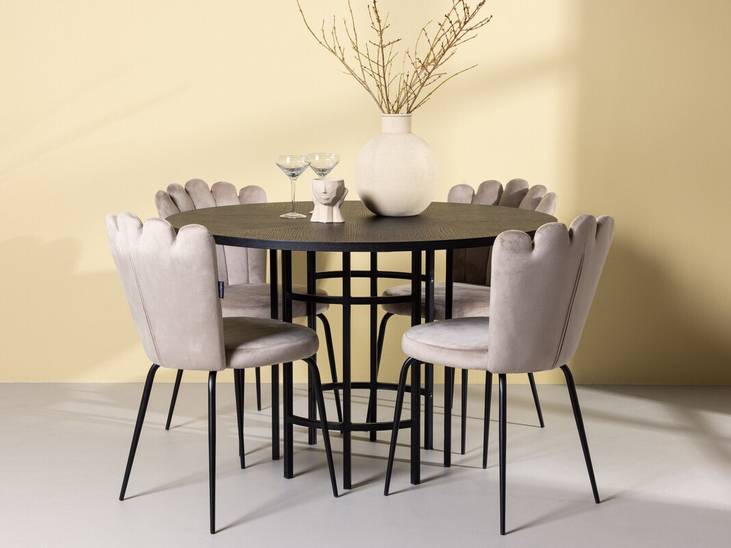 Set sala da pranzo Dallas 3973 (Nero)