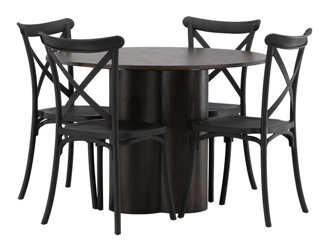 Set sala da pranzo Dallas 3982 (Marrone)