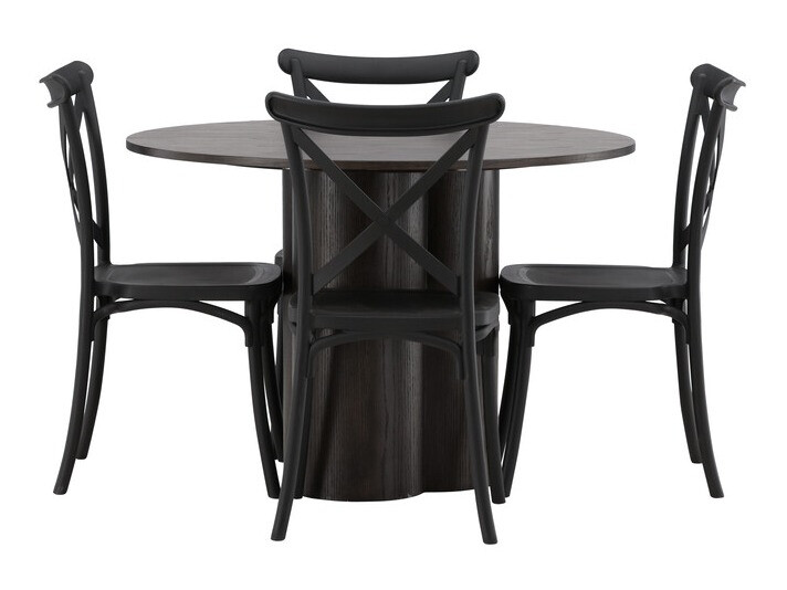 Set sala da pranzo Dallas 3982 (Marrone)