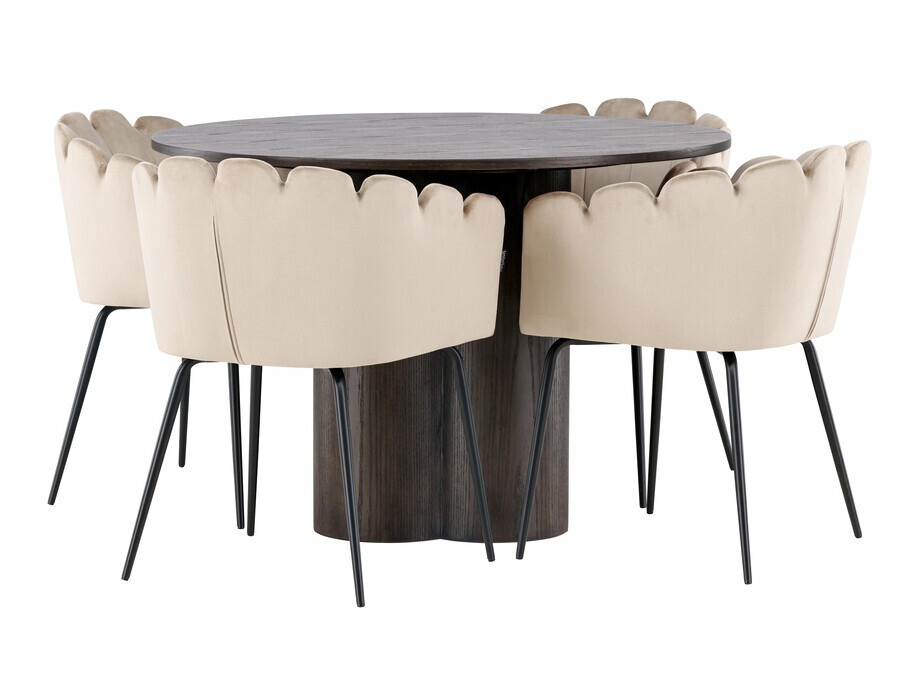 Set sala da pranzo Dallas 3984 (Marrone)