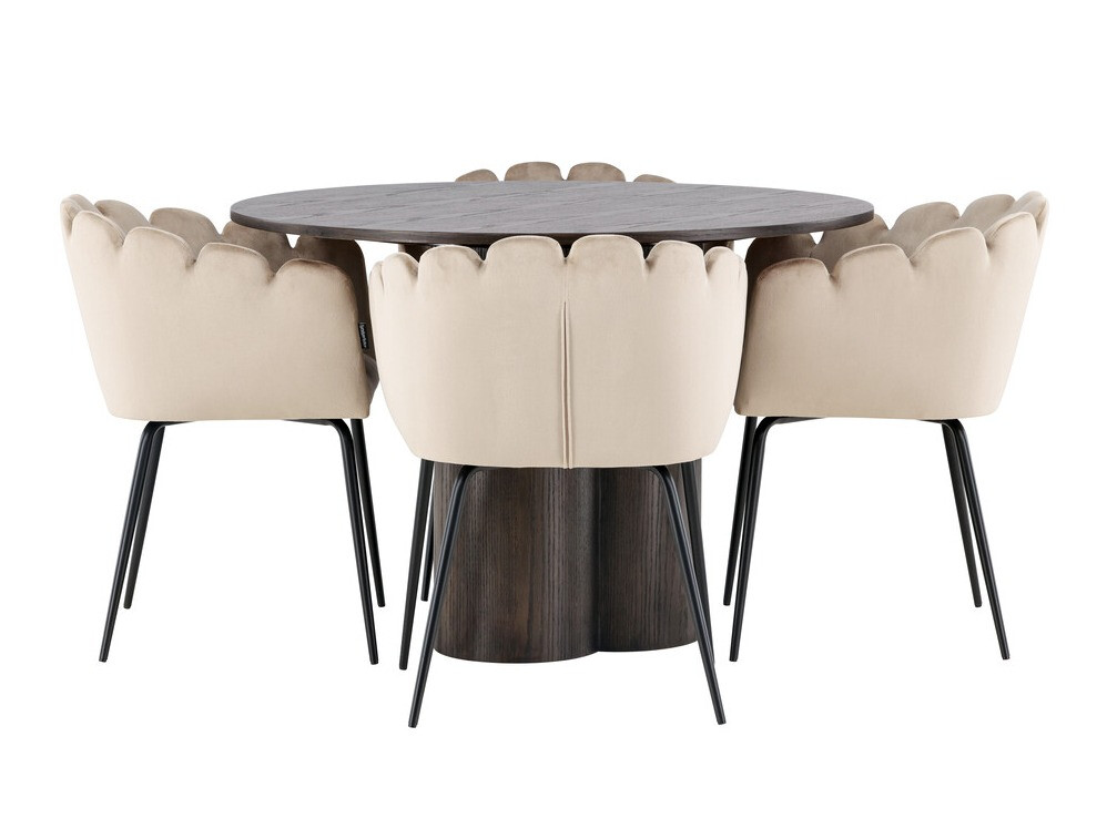 Set sala da pranzo Dallas 3984 (Marrone)