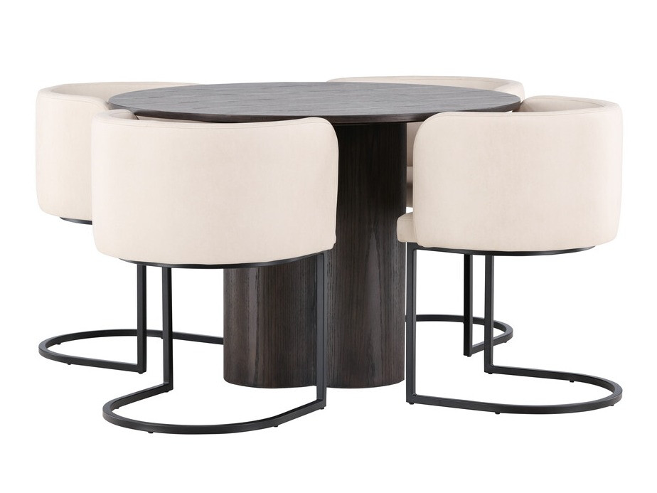 Set sala da pranzo Dallas 3986 (Marrone)