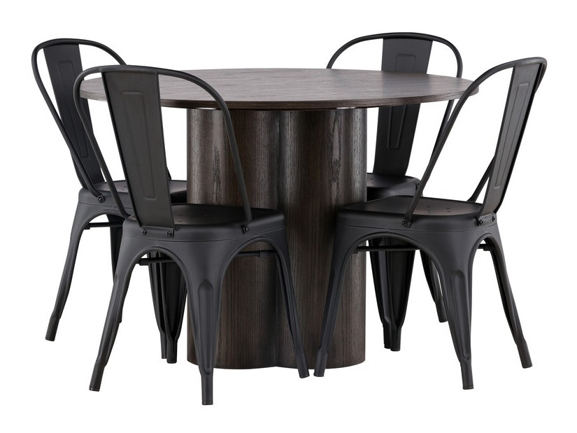 Set sala da pranzo Dallas 3988 (Marrone)