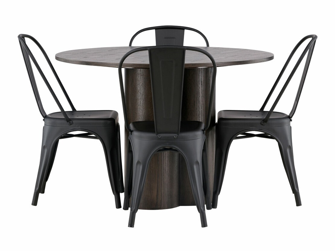 Set sala da pranzo Dallas 3988 (Marrone)