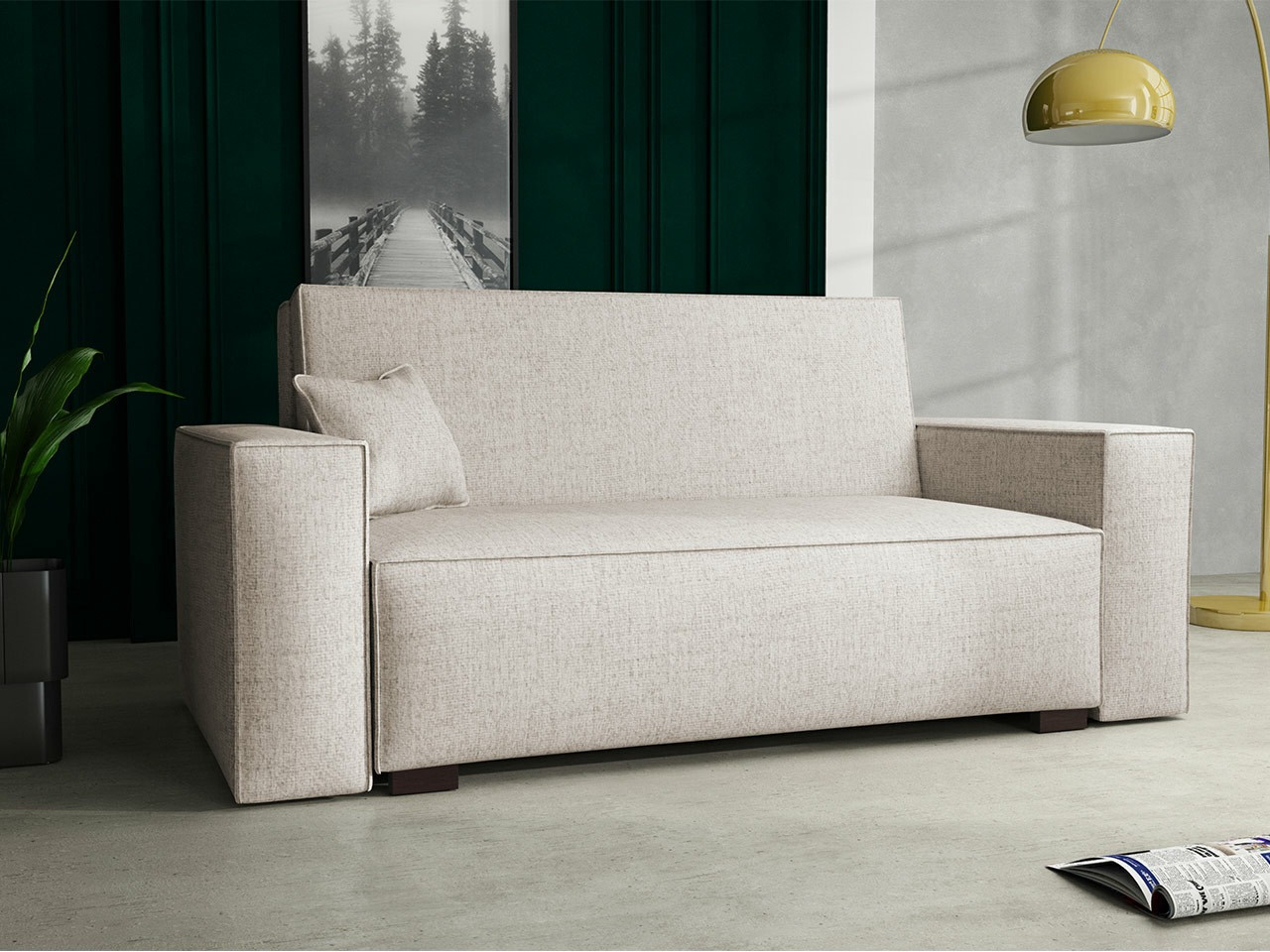 Divano letto Serora III (Neve 3)