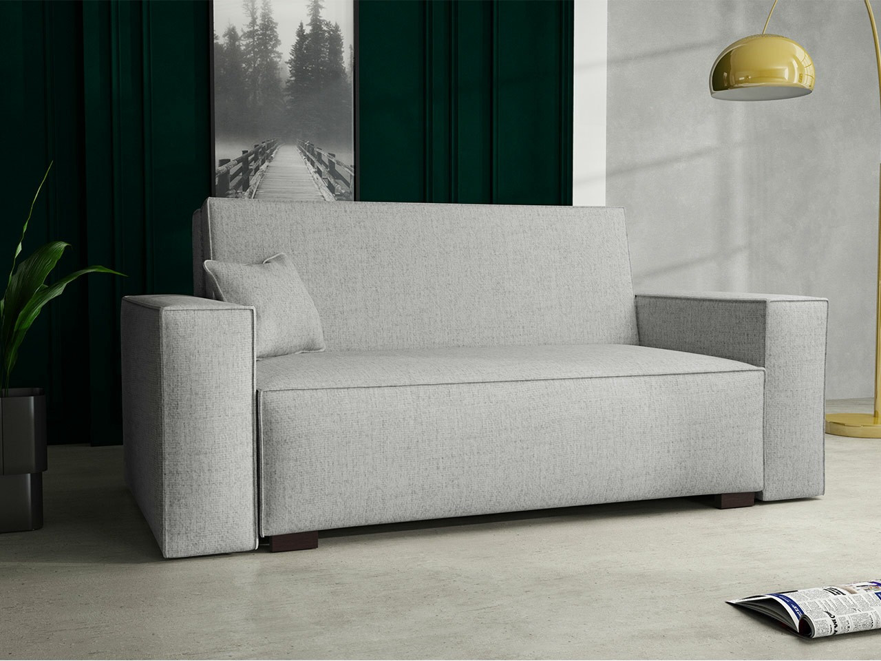 Divano letto Serora III (Neve 80)