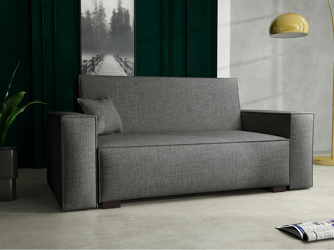 Divano letto Serora III (Neve 90)