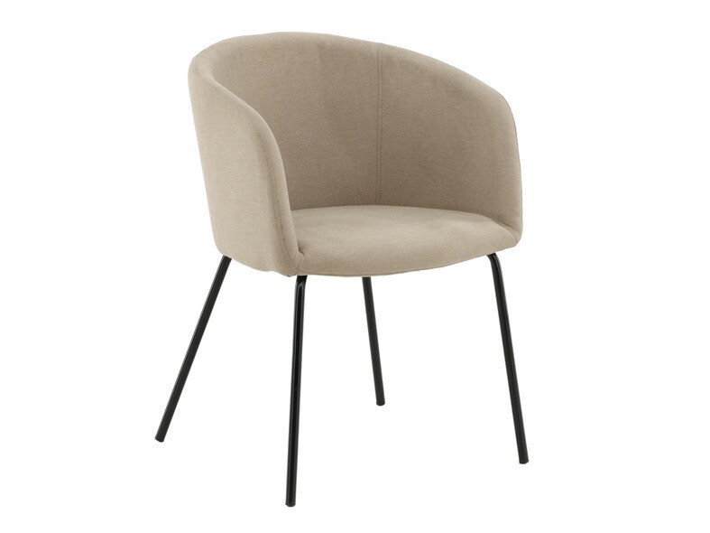 Set sala da pranzo Dallas 4044 (Beige + Nero)