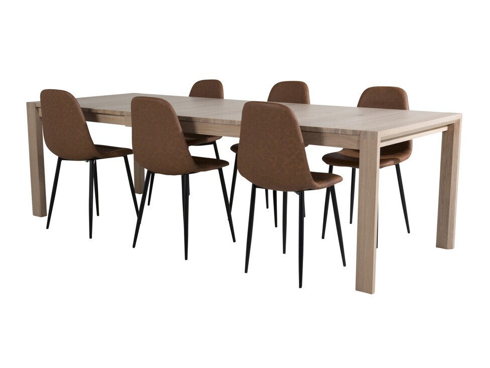 Set sala da pranzo Dallas 2655 (Quercia)