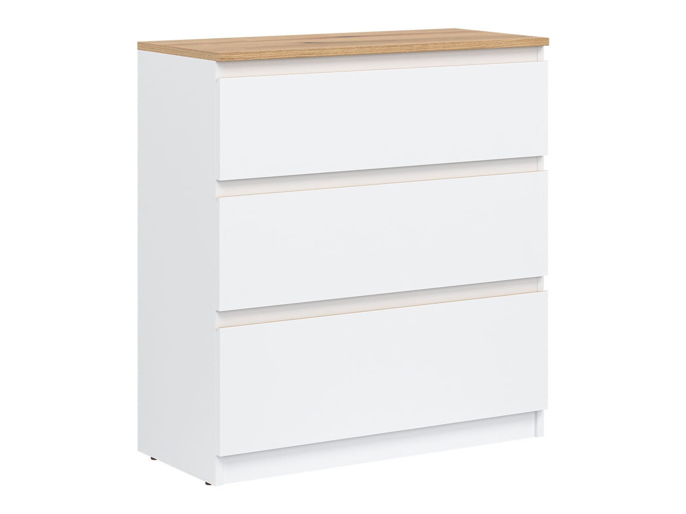 Cassettiera Catelbi 101 (Bianco + Quercia)