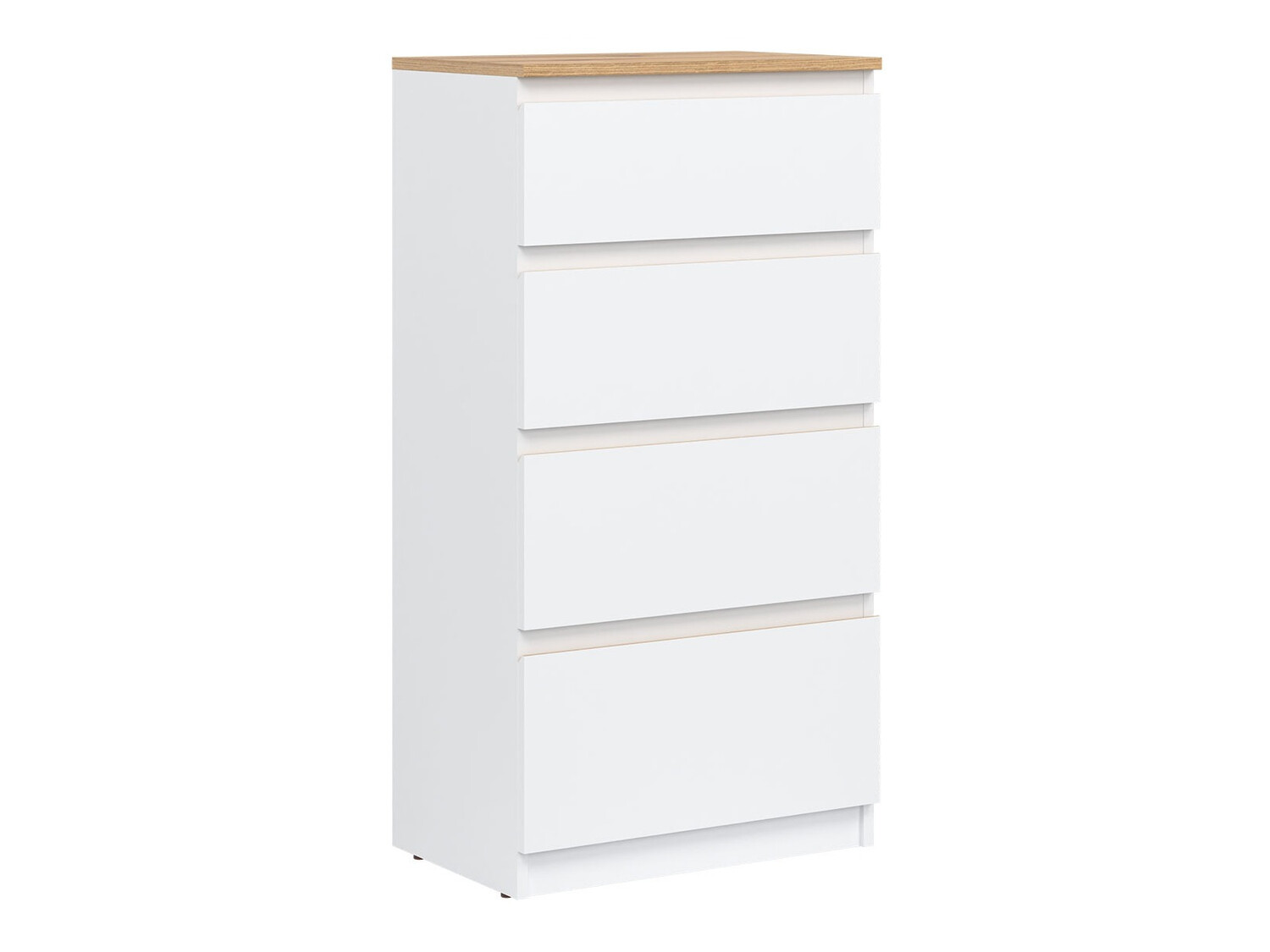 Cassettiera Catelbi 103 (Bianco + Quercia)