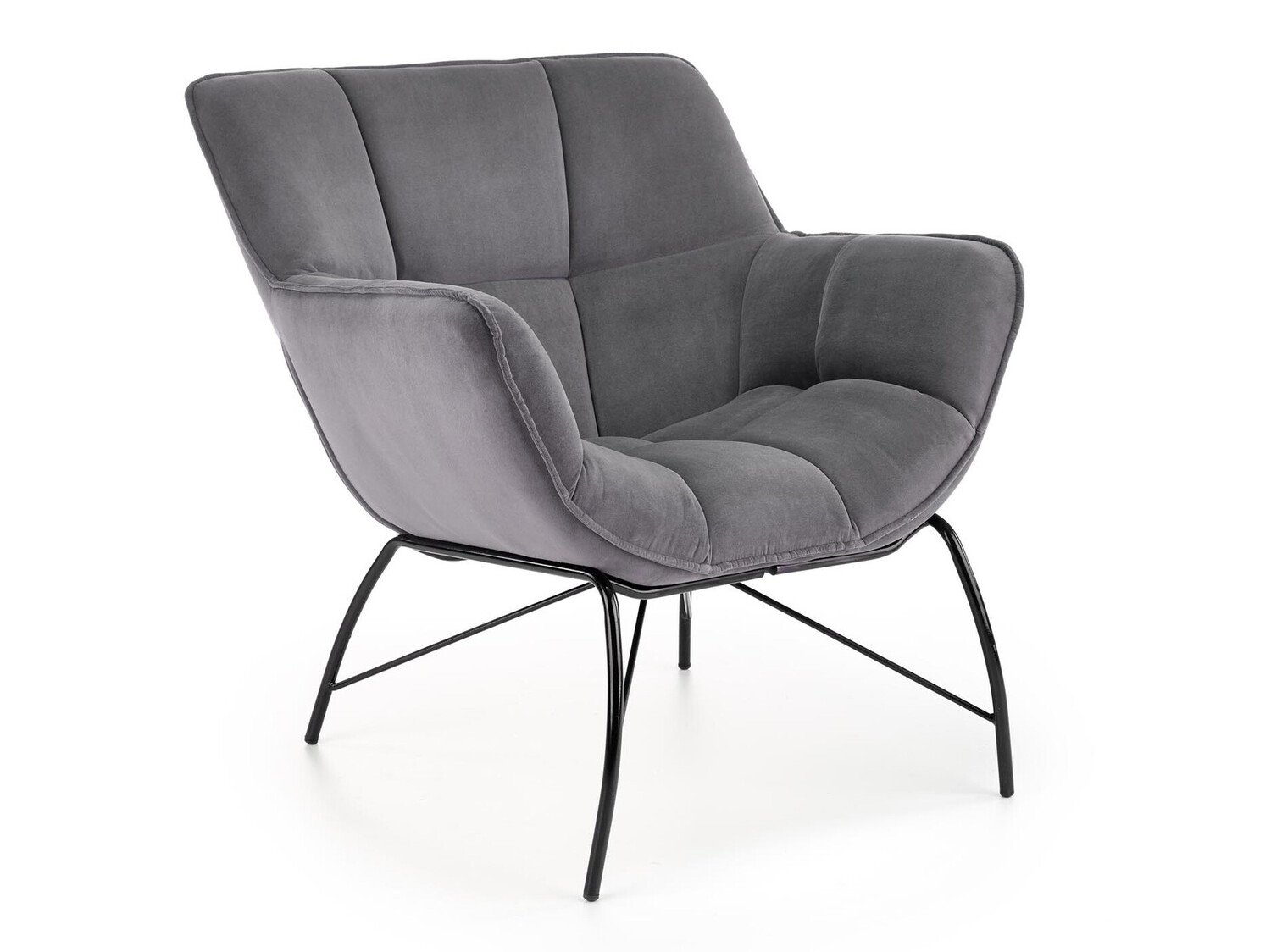 Poltrona Houston 1485 (Grigio + Nero)