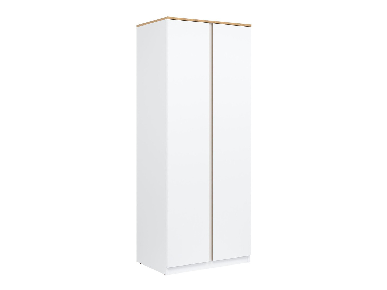 Armadio Catelbi 107 (Bianco + Quercia)