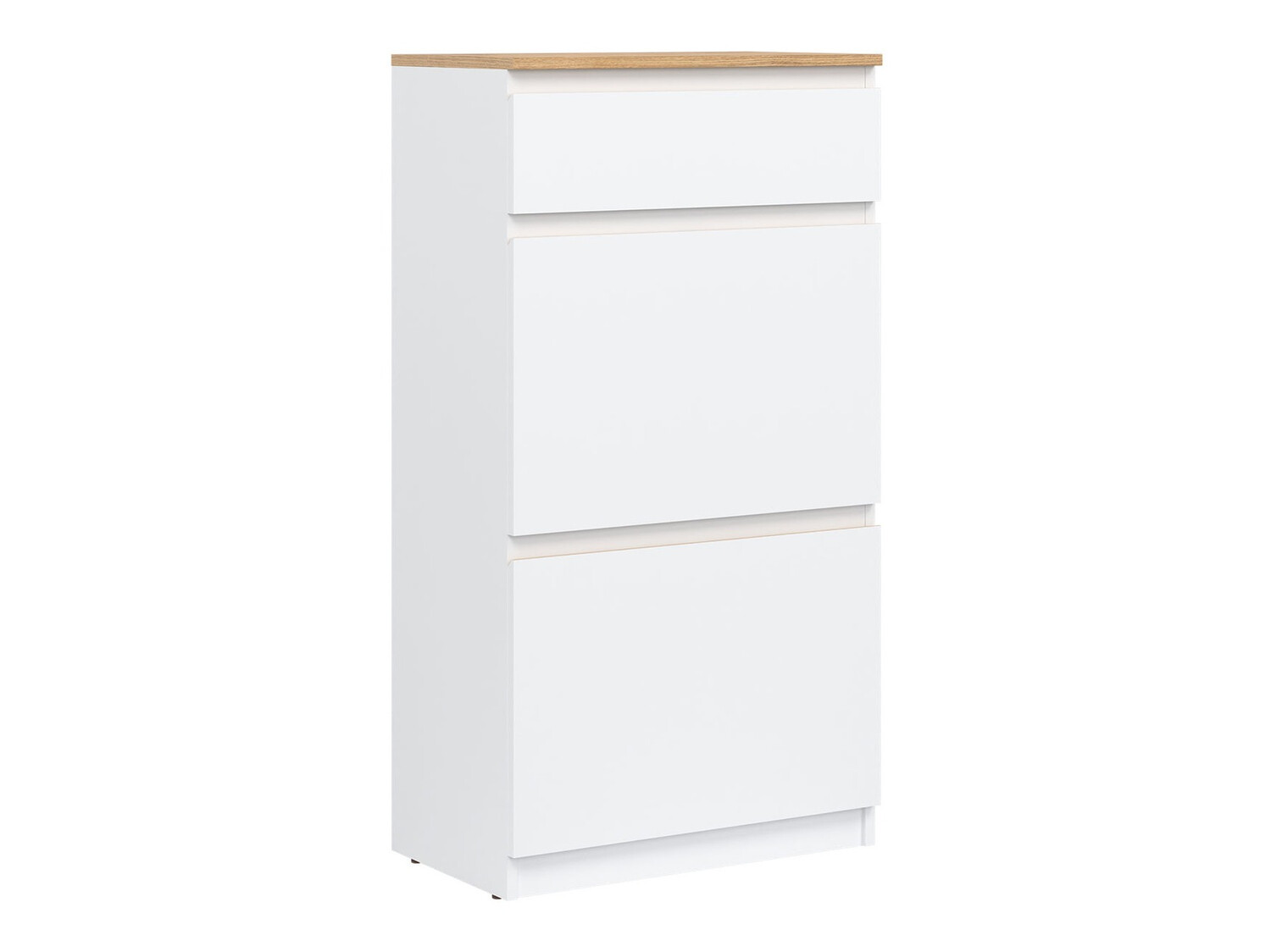 Scarpiera Catelbi 108 (Bianco + Quercia)