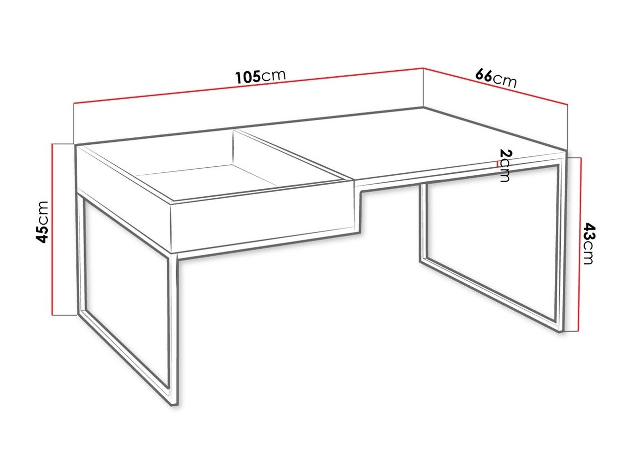 Tavolino da caffè Pluvar