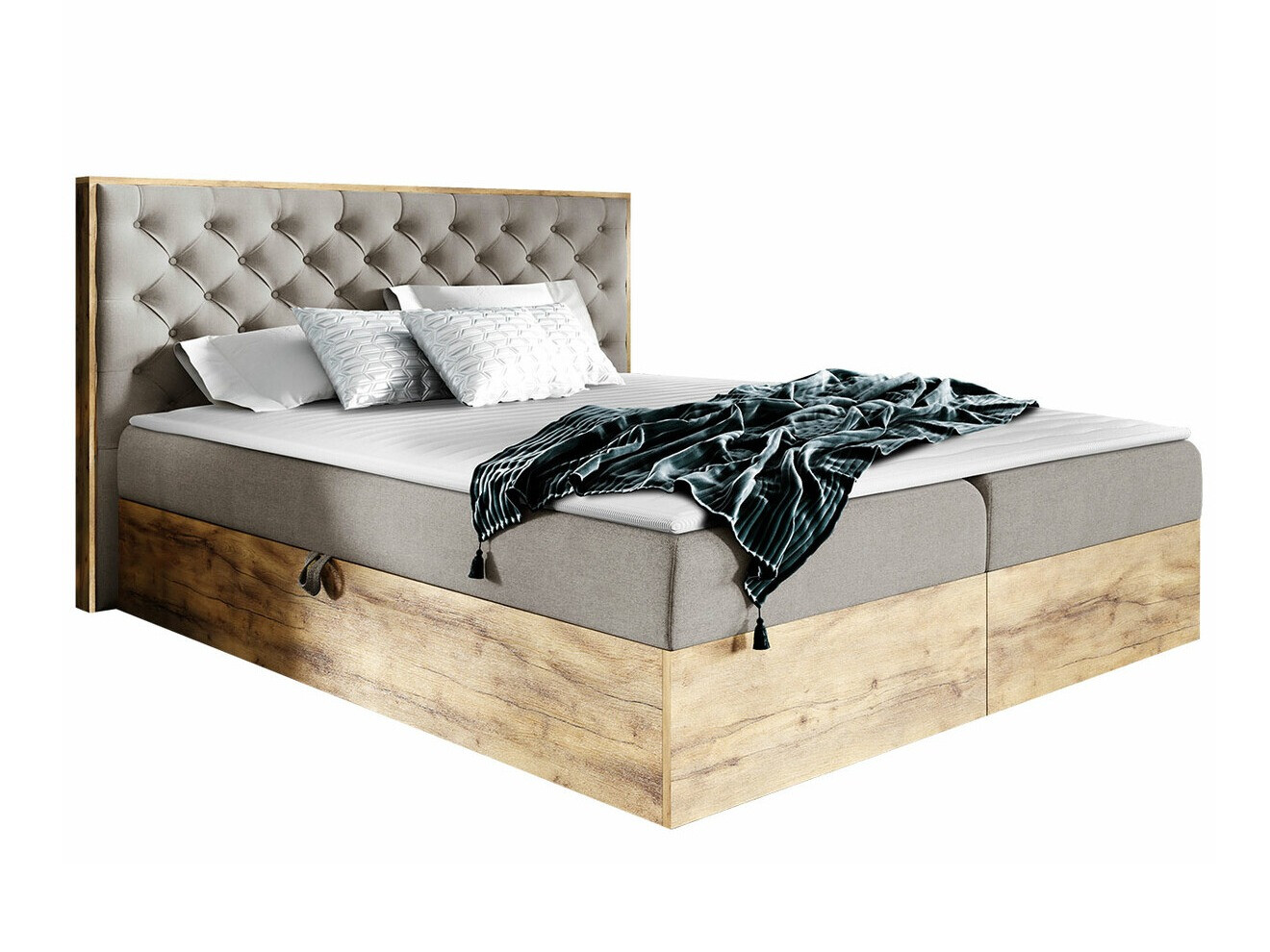 Letto continentale Navis I (Quercia di Wotan + Faro 20)