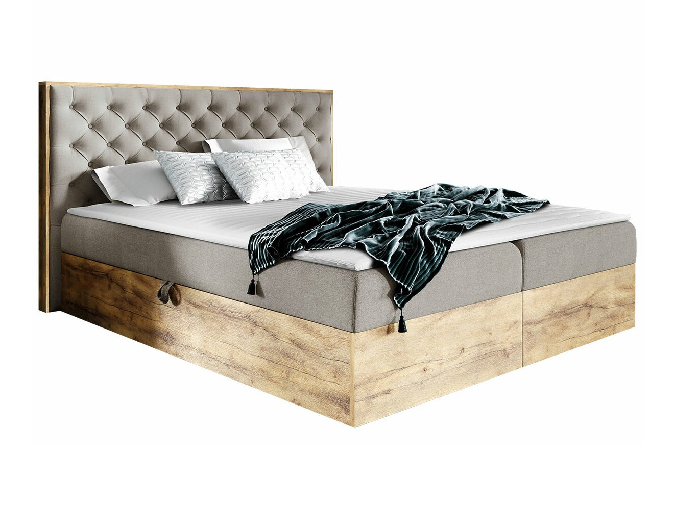 Letto continentale Navis I (Quercia di Wotan + Faro 20)