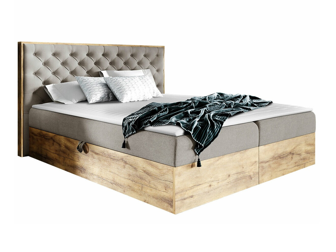 Letto continentale Navis I (Quercia di Wotan + Faro 20)