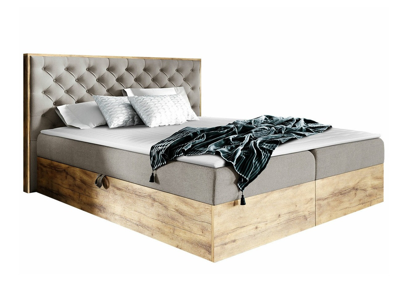 Letto continentale Navis I (Quercia di Wotan + Faro 20)