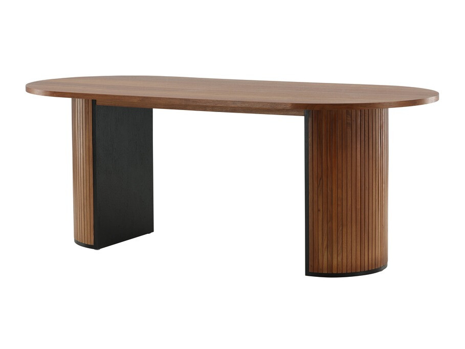 Set sala da pranzo Dallas 2749 (Beige + Nero)