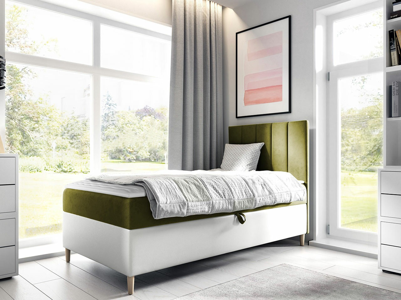 Letto continentale Lucus VI (Soft 017 + Fresh 12)