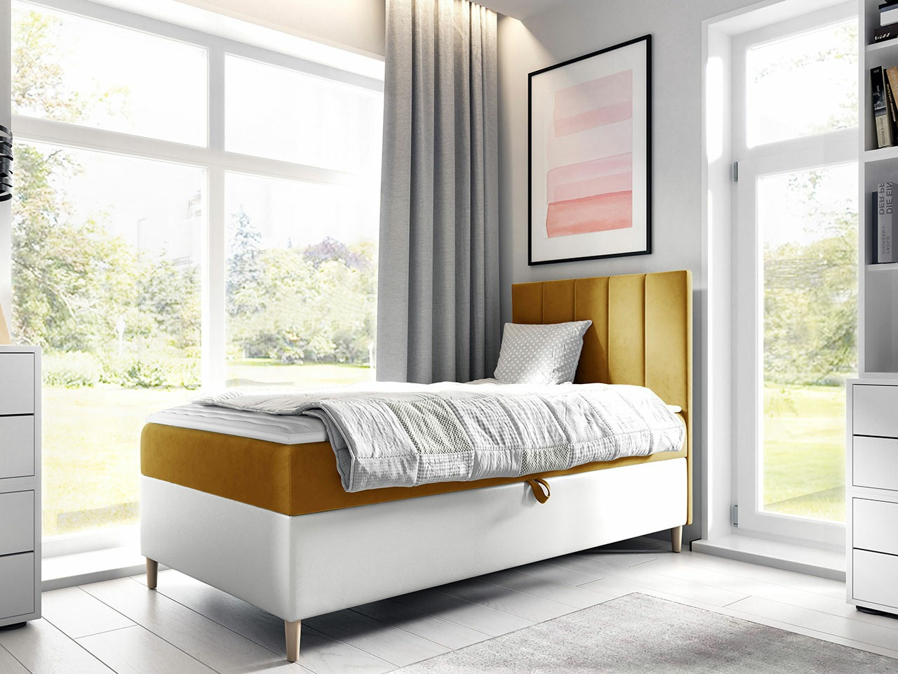 Letto continentale Lucus VI (Soft 017 + Fresh 37)