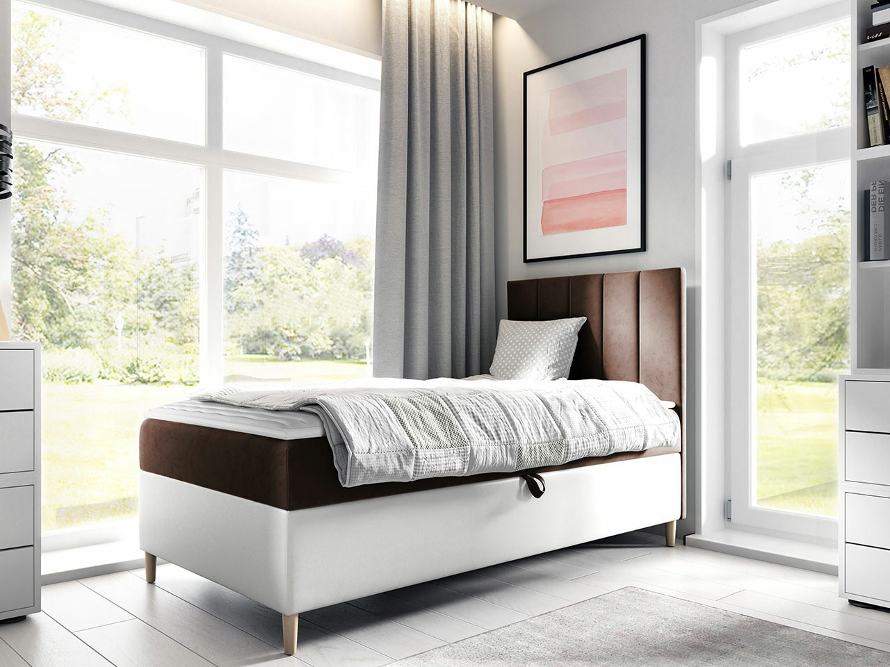 Letto continentale Lucus VI (Soft 017 + Fresh 4)