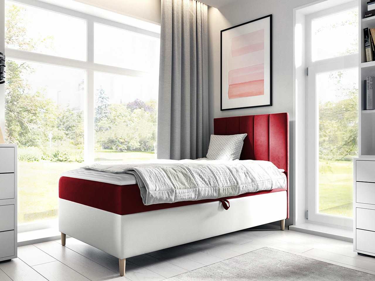 Letto continentale Lucus VI (Soft 017 + Fresh 8)