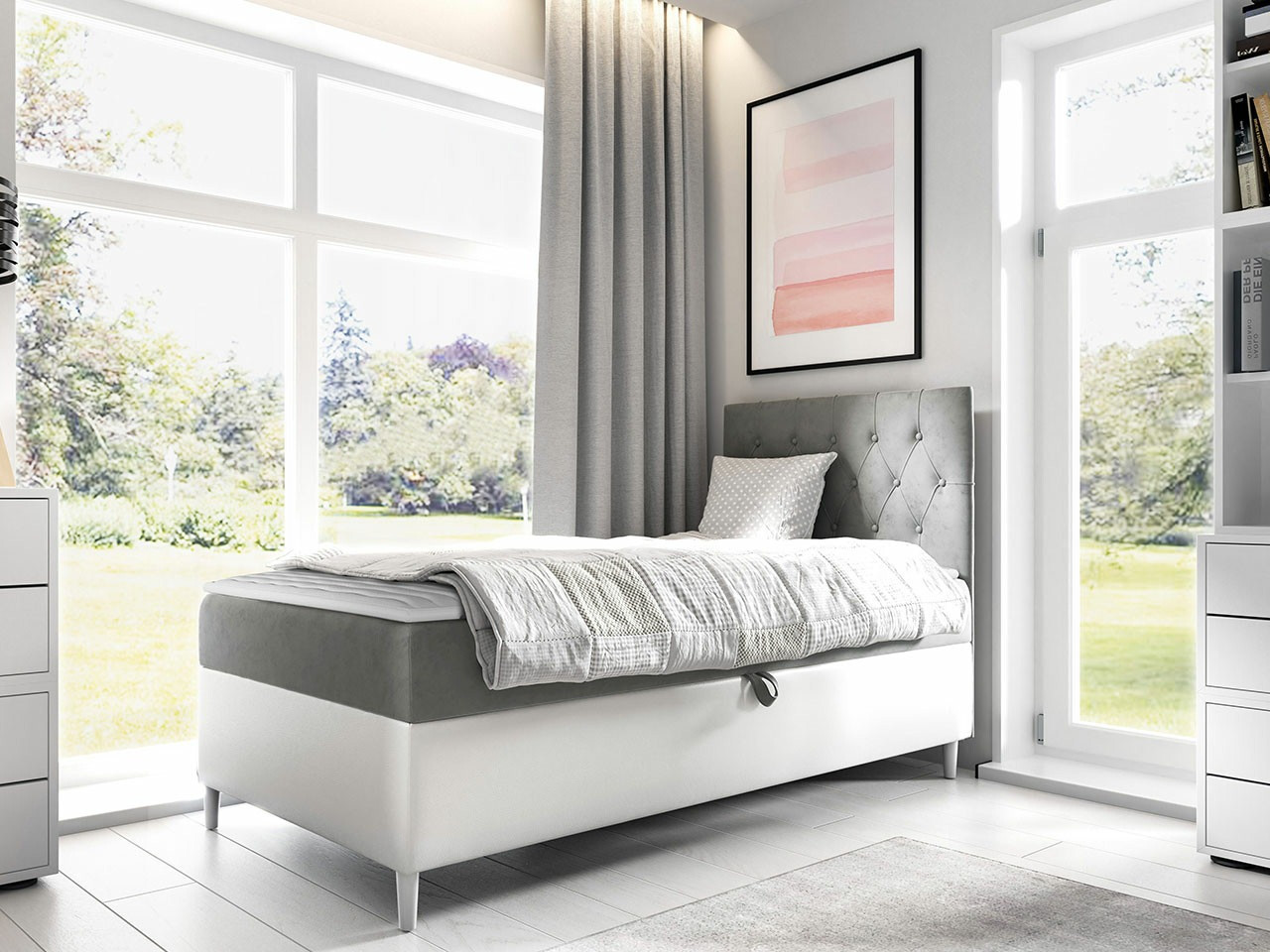 Letto continentale Lucus VII (Soft 017 + Fresh 14)