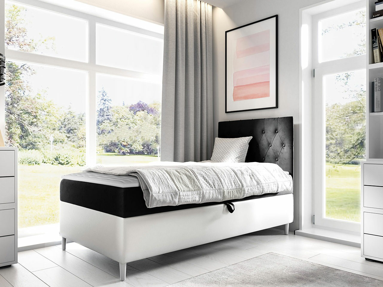 Letto continentale Lucus VII (Soft 017 + Fresh 17)