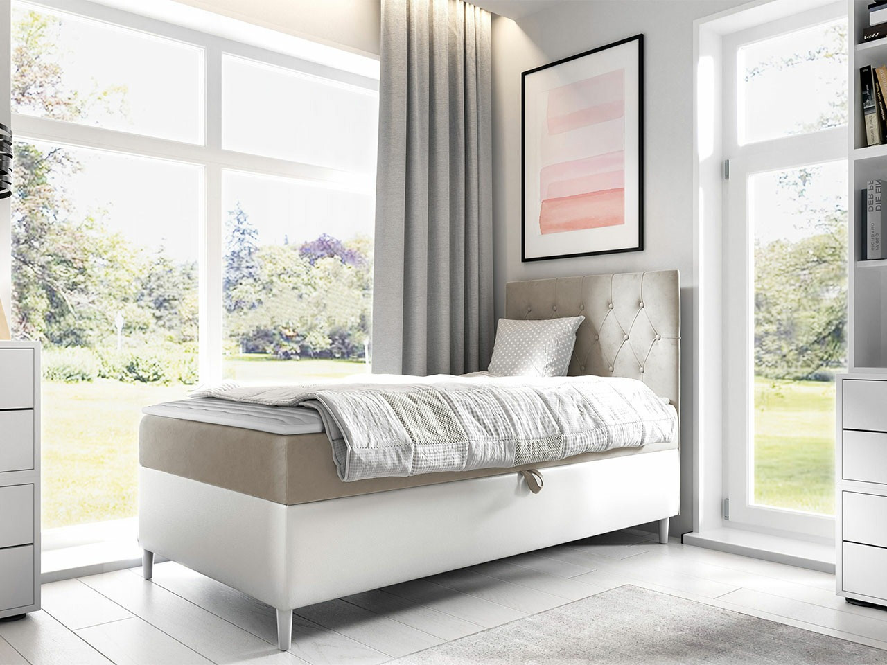Letto continentale Lucus VII (Soft 017 + Fresh 1)