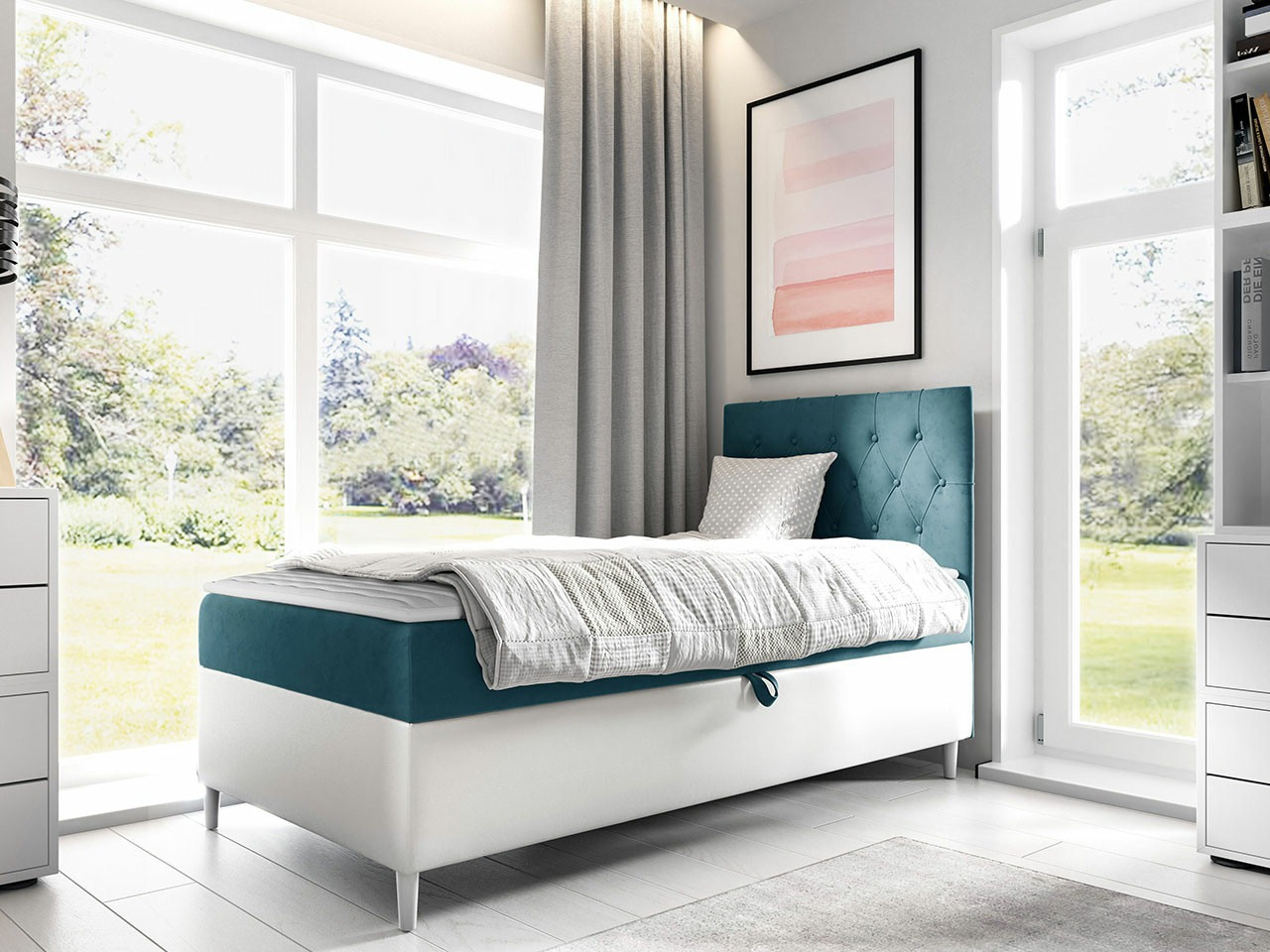 Letto continentale Lucus VII (Soft 017 + Fresh 34)