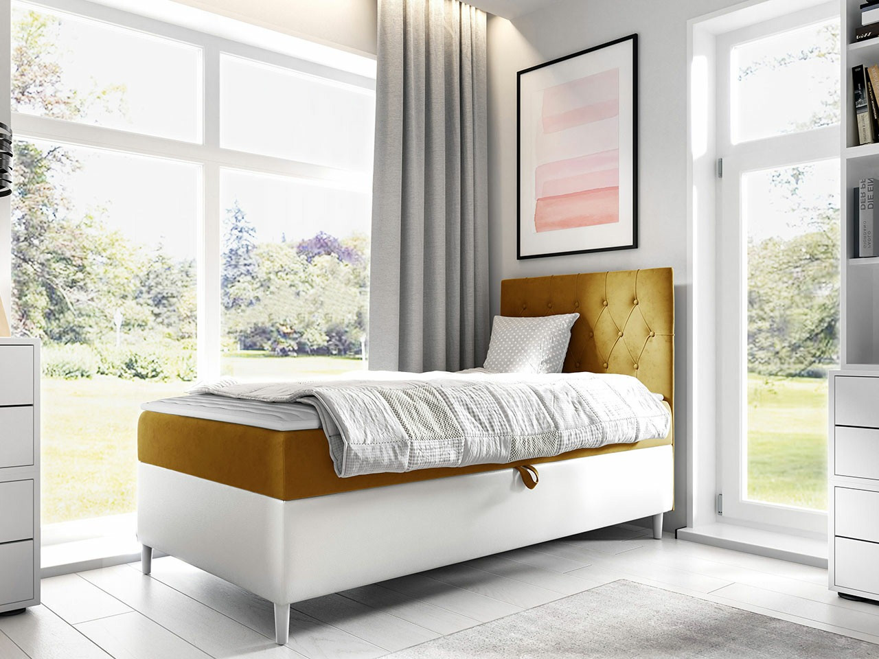 Letto continentale Lucus VII (Soft 017 + Fresh 37)