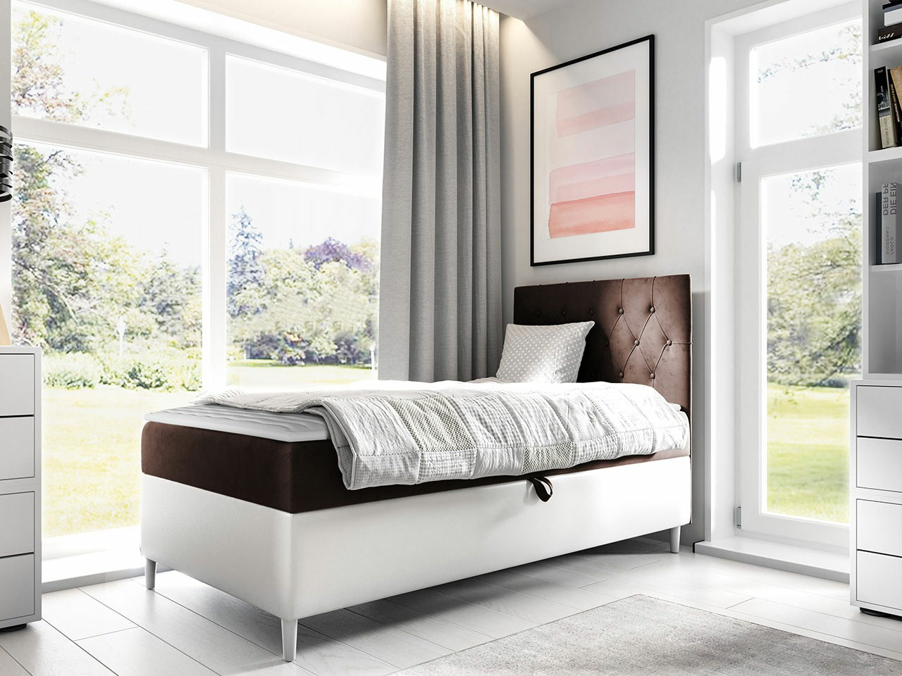 Letto continentale Lucus VII (Soft 017 + Fresh 4)
