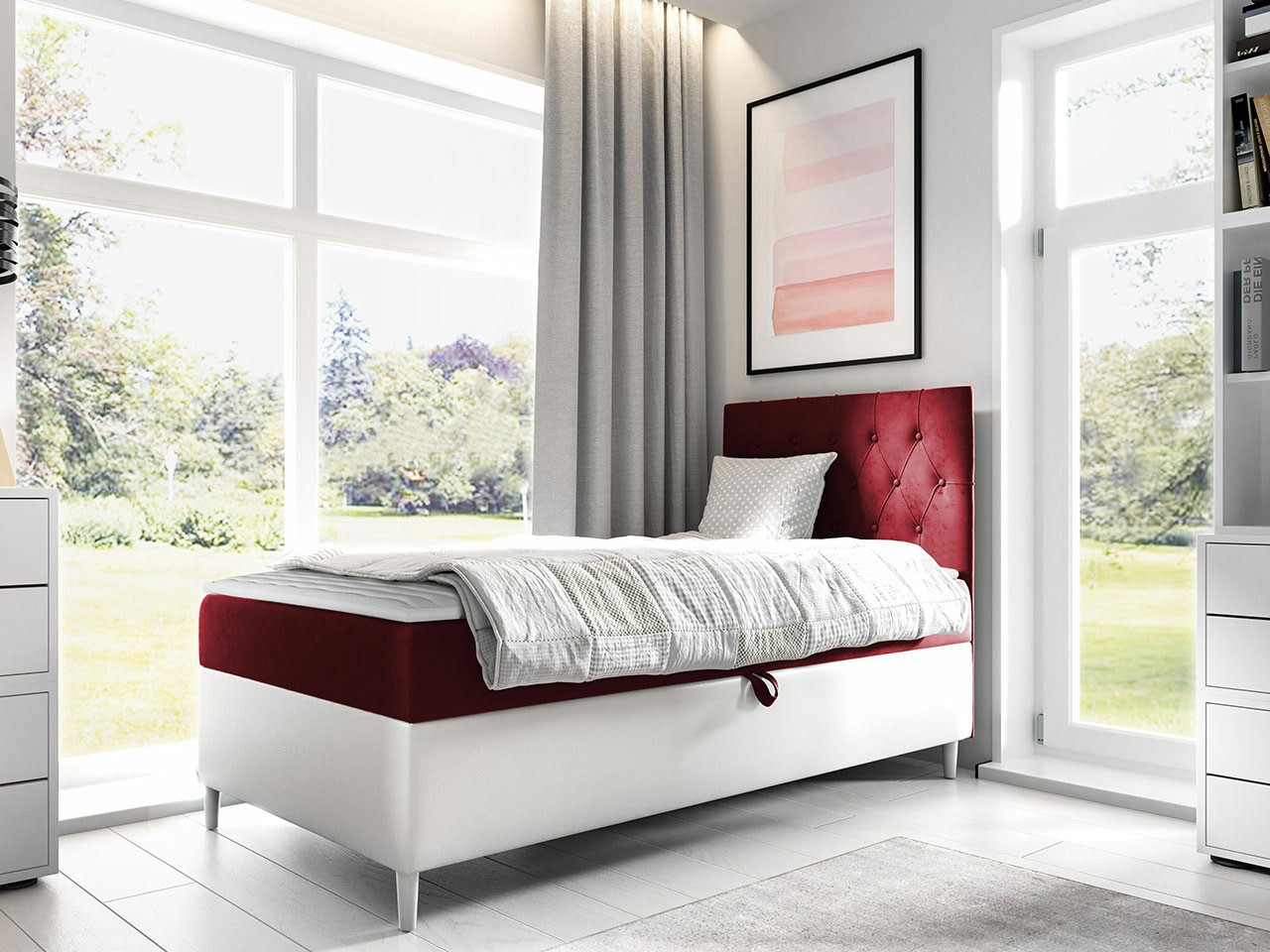 Letto continentale Lucus VII (Soft 017 + Fresh 8)