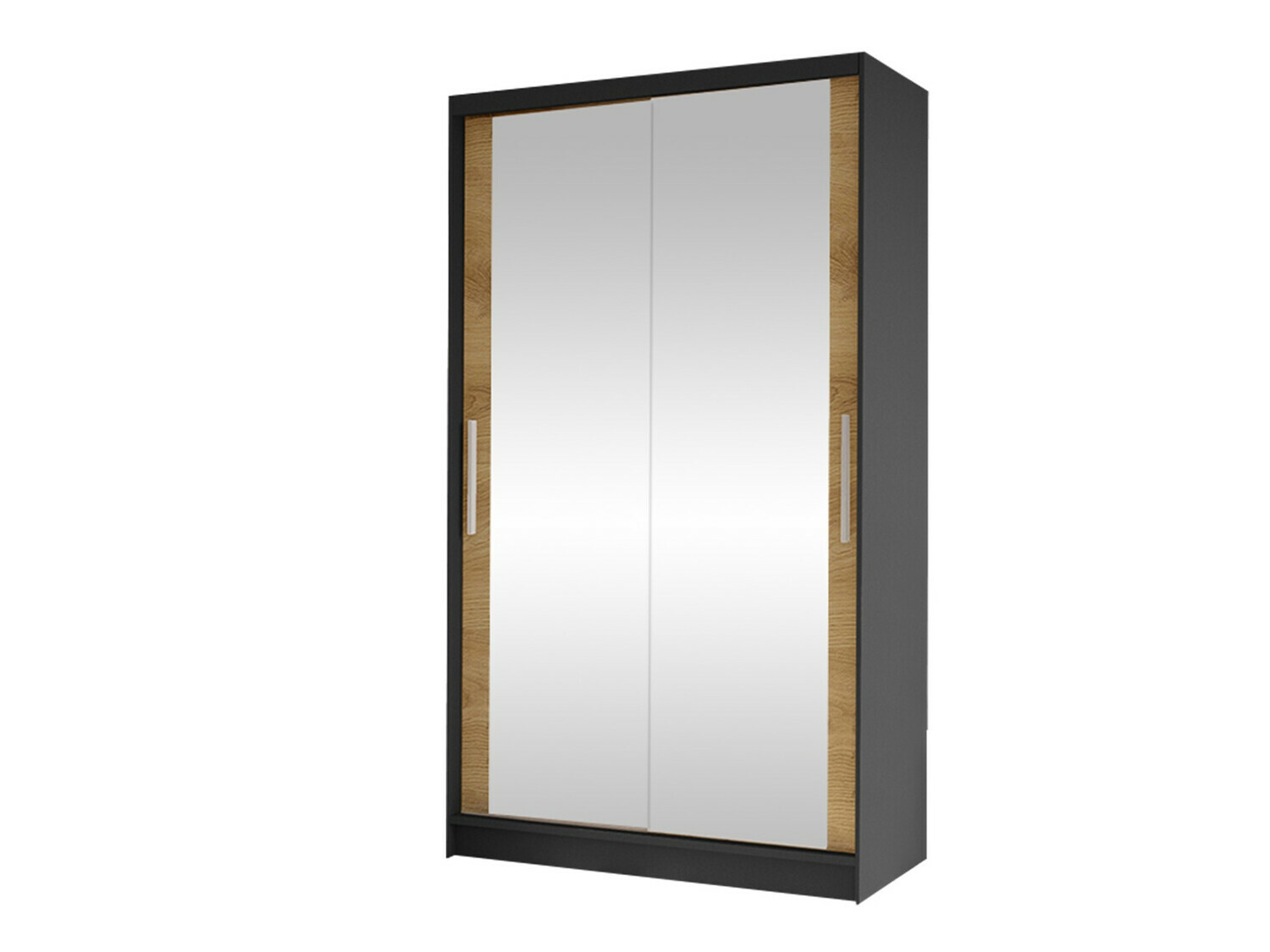 Armadio Closico Structor VII (Nero + Rovere Artisan)