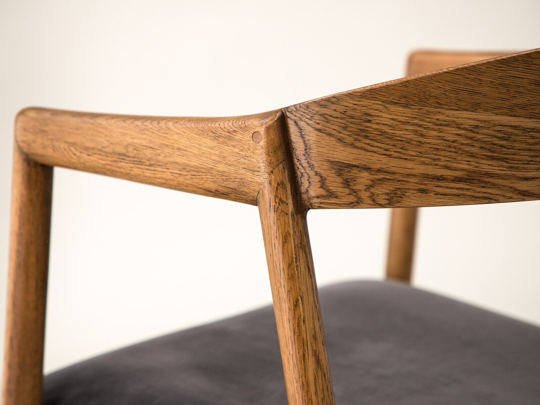 Sedia Dallas 4939 (Grigio + Marrone)