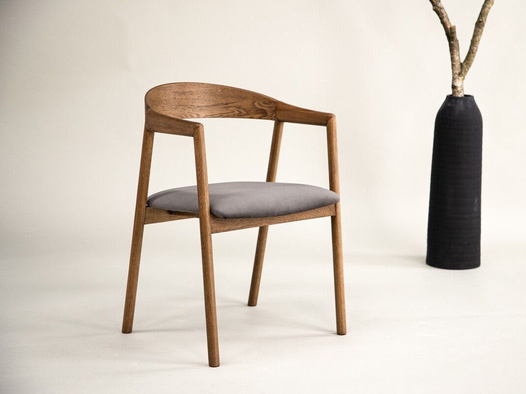 Sedia Dallas 4939 (Grigio + Marrone)