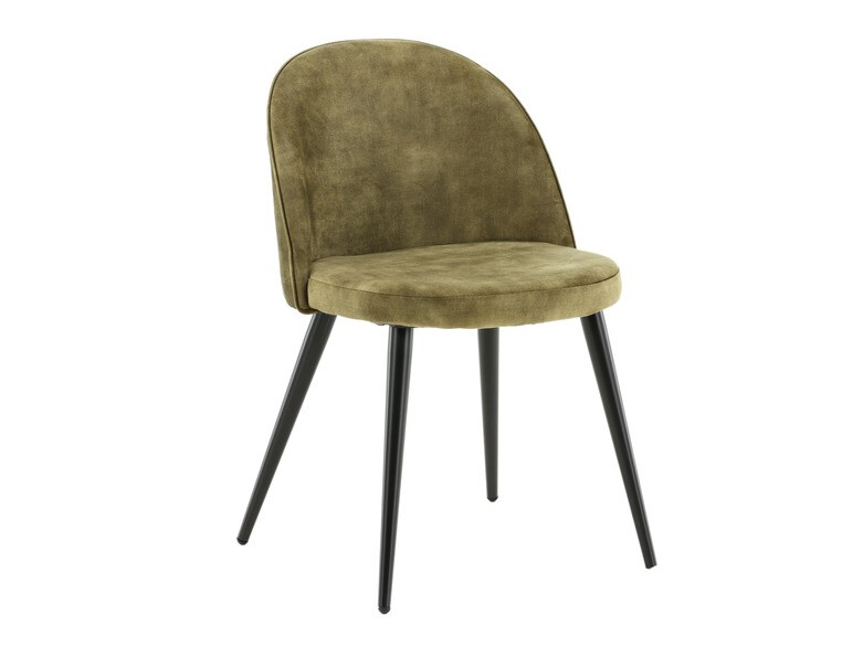 Set sala da pranzo Dallas 335 (Verde polveroso + Nero)