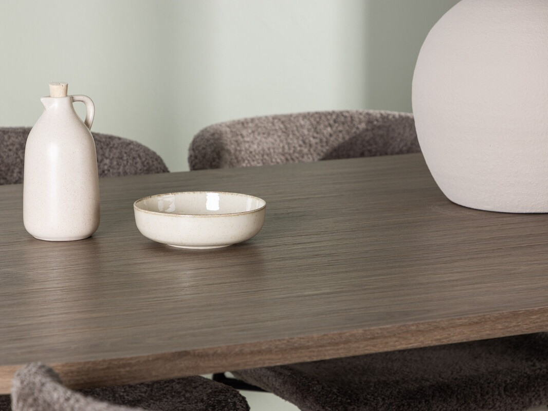 Set sala da pranzo Dallas 4132 (Marrone + Nero)