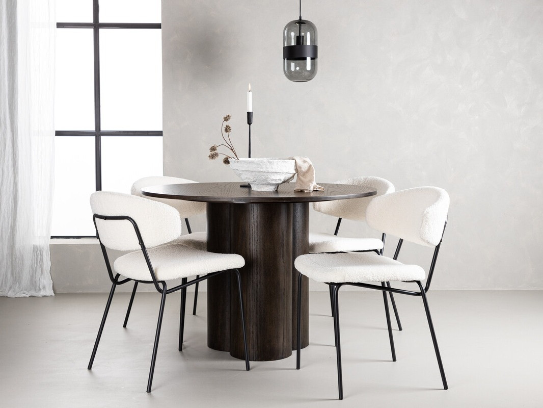 Set sala da pranzo Dallas 4151 (Marrone scuro)