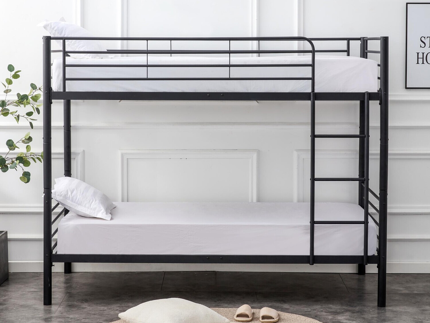 Letto a castello Houston 1449 (Nero)