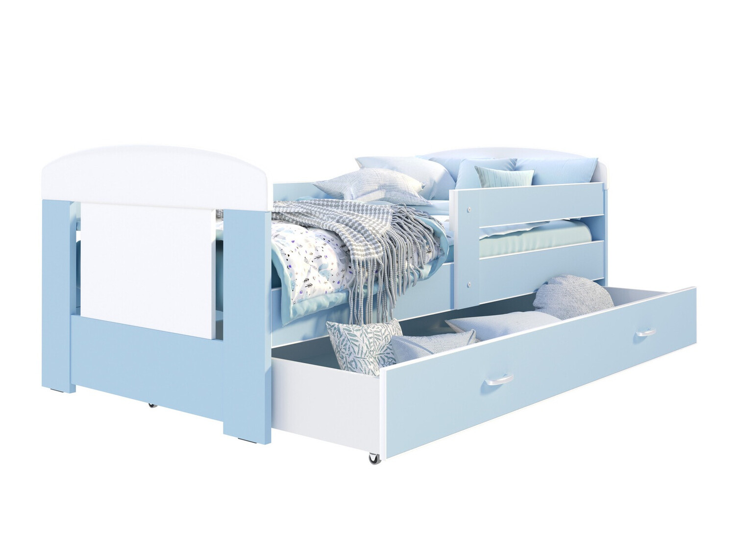 Letto Tentive 100 (Blu + Bianco)