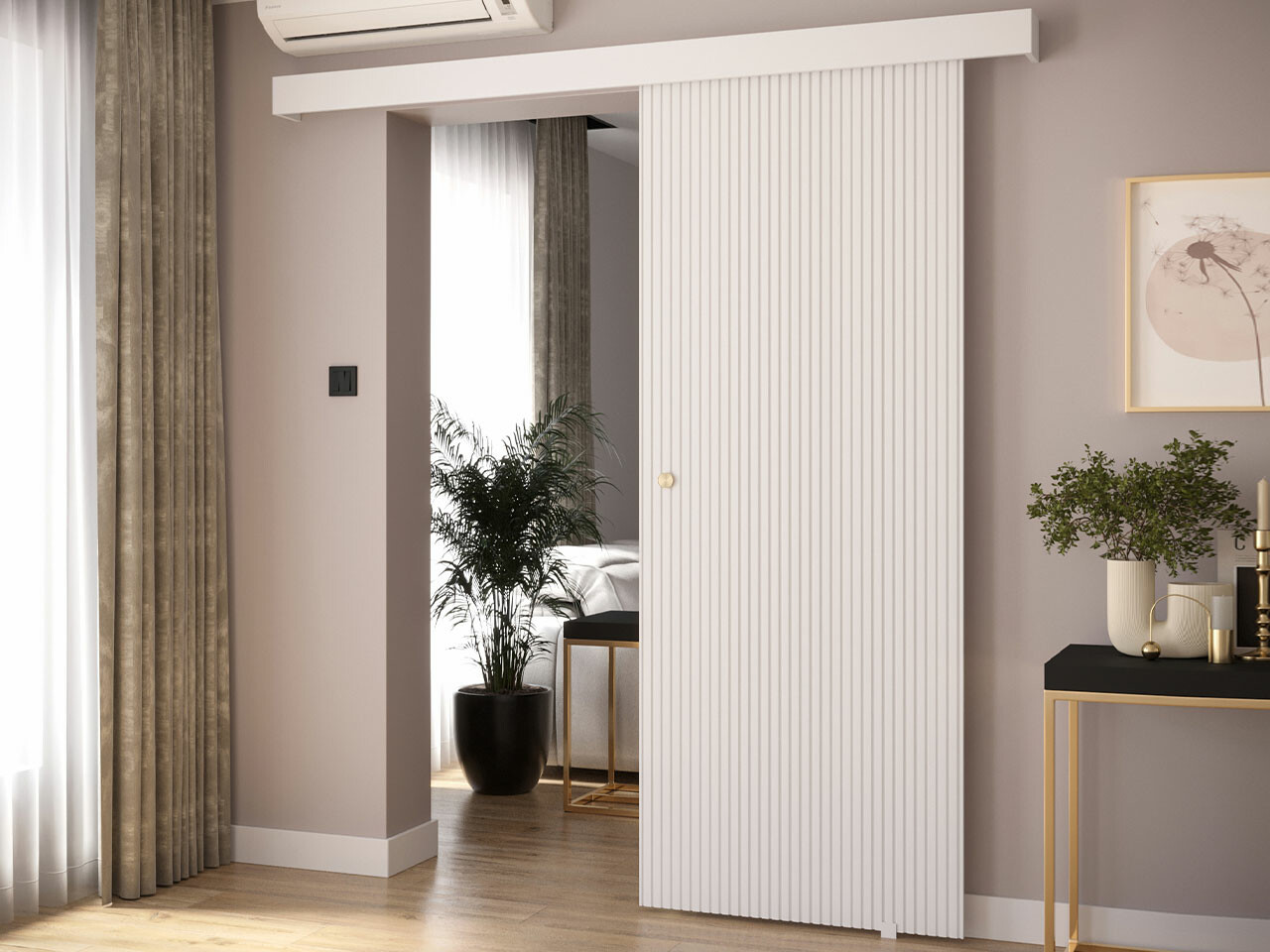 Porte scorrevoli Hartford 444 (Bianco)