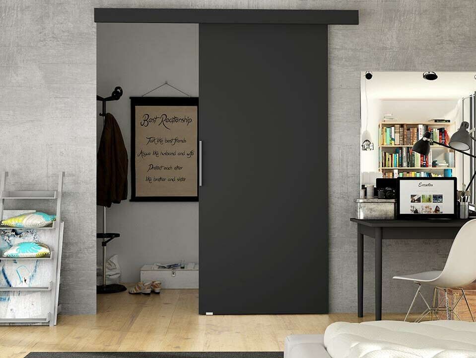 Porte scorrevoli Closico Fundus I (Nero)